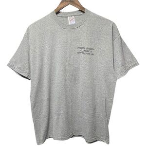 Vintage 90s Made in USA Gruber Building Cleaning and restoration company T-shirt